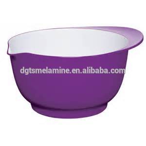 Melamine Mixing Bowl Each With Handle And Pour Spout