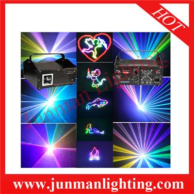 3w RGB Ainmation Laser Light Disco Party Light