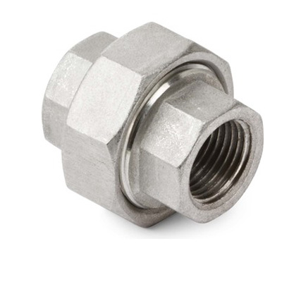 Stainless Steel 304/304L Forged Pipe Fitting, Class 3000, Union 1-1/4 Inch NPT Female