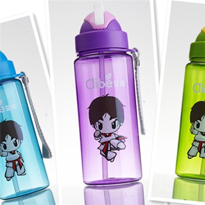 550ML Tritan Coating Kids Water Bottle