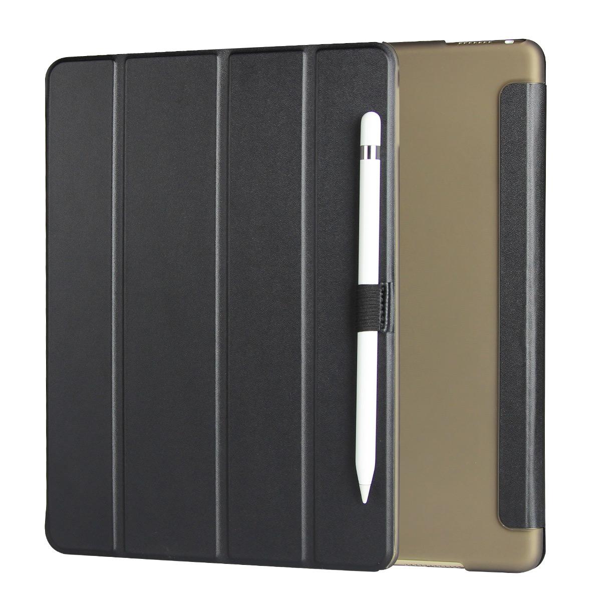 Ultra slim leather case for iPad Pro 9.7 with pen holder