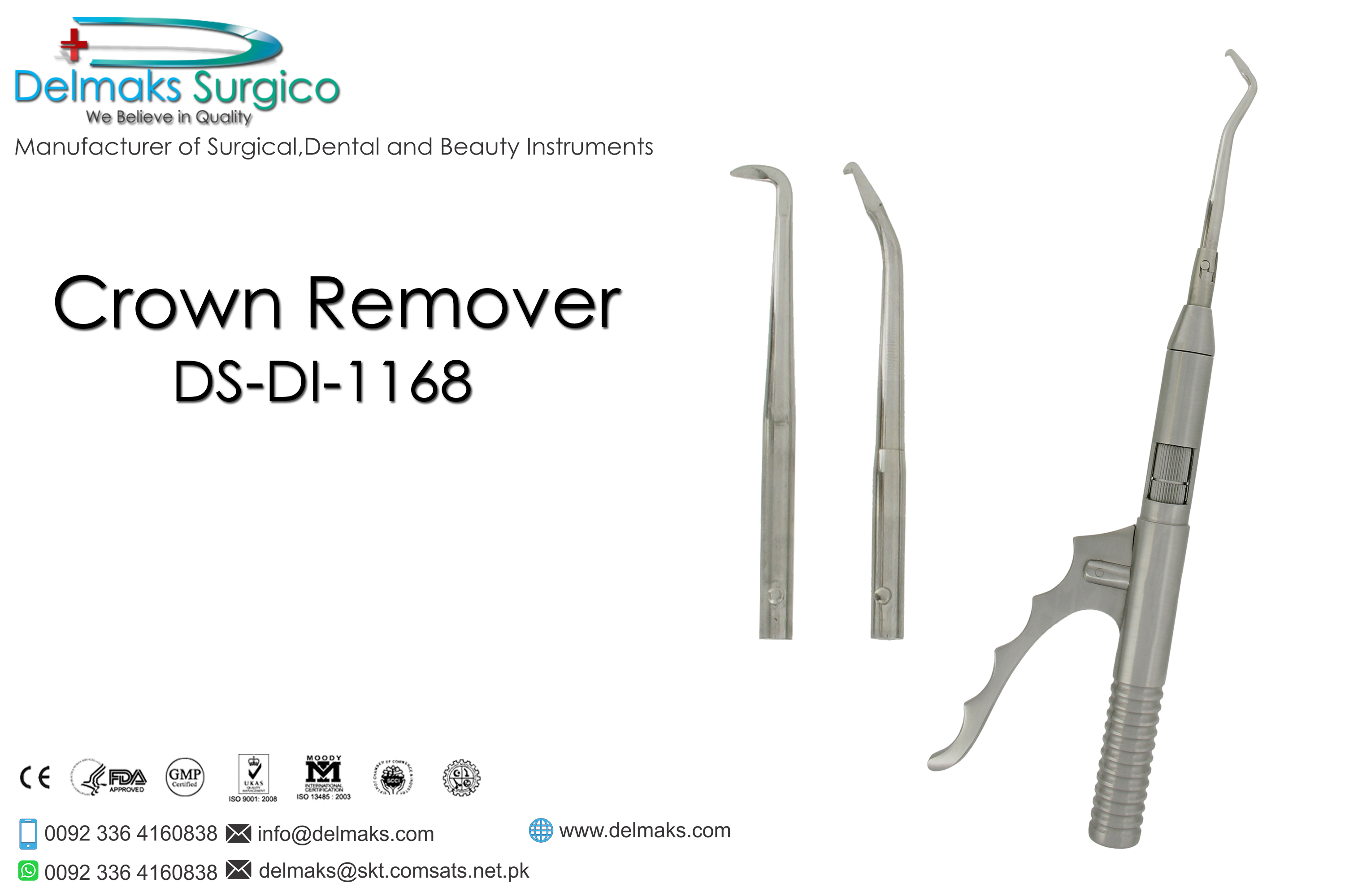 Crown Remover-Dental Instruments-Delmaks Surgico