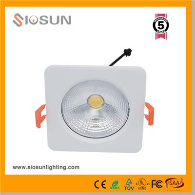 9W 4 Inch Recessed LED Downlights Cuthole 75mm