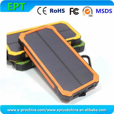 EP-P-S010 New Product Promotional 10000mah Solar Power Bank For Ipad