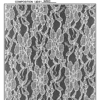 Nylon Crochet Lace Fabric For Garment