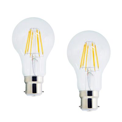B22 Base LED Vintage Delicate Filament Bulb A60 Warm Lighting 4W