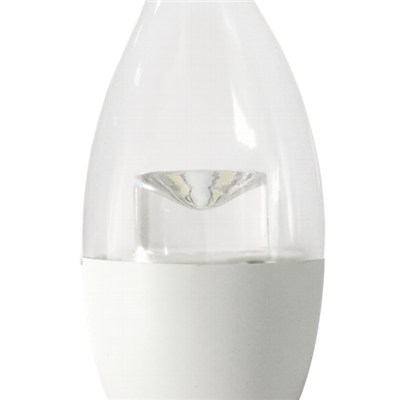 LED SMD Bulb Clear Cover Beam Angle 240° Plastic And Metal E14 Base 3W Used For Chandelier Light