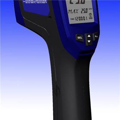 USB Infrared Thermometer With SD Card K/j Input