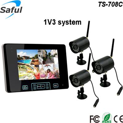 TS-708C 1V3 wireless baby monitor system