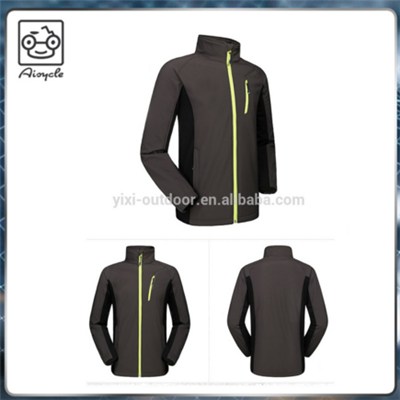 Hot Selling Functional Mens Outdoor Waterproof Jacket Without Hooded