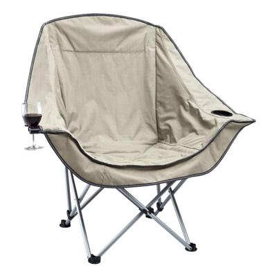Favoroutdoor Moon Chair Single With Arms W/wine Glass Holder
