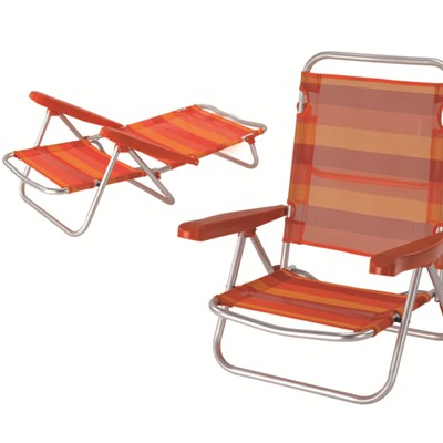 Favor Outdoor Beach Folding Chair With Adjustable Backrest