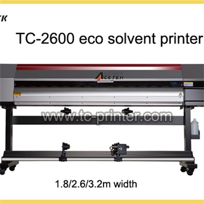 TC-2600 2.5m PVC Flex Banner And Vinyl Printing Machine With Dx7 Head