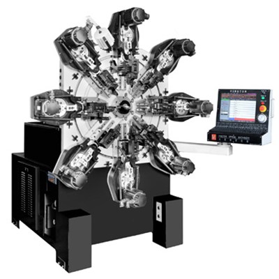 1.2-4mm CNC compression Spring Machine