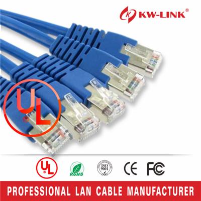 23AWG Bare Copper Cat6 Stranded Patch Cord Cable