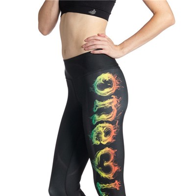 Ombre One Love Cropped Fitness Capris