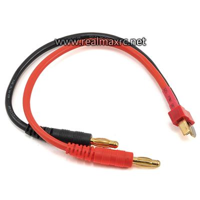 Deans T Plug To 4.0mm Banana Plug Charge Cable