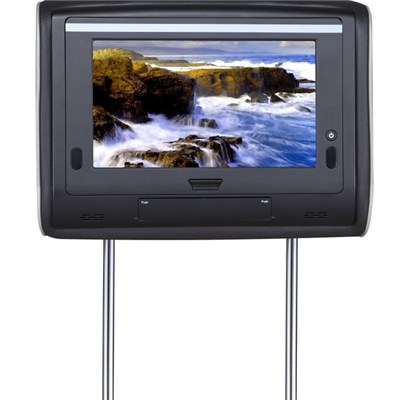 9inch Car TFT LCD Monitor with Headrest Frame in White