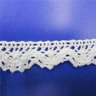 Vintage Cotton Scallop Lace Trim Wedding Bridal Ribbon Applique DIY Sewing Craft