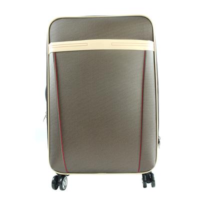 28 Inch PVC Leather Luggage Each Care Leather Bag Spinner Rolling Luggage