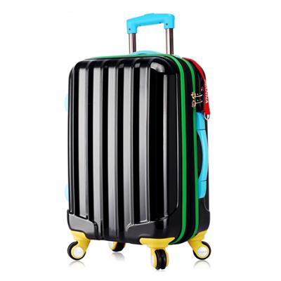 Functional Rainbow PC Luggage Suitcase Popular in 2016 with Suitcase Online