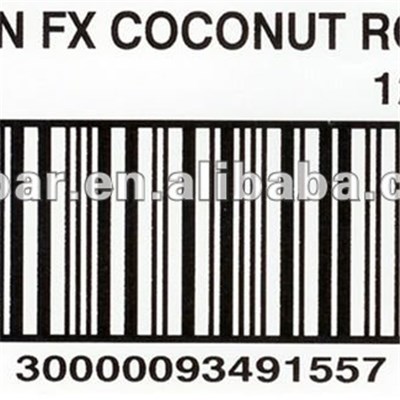 OEM Design Coated Paper Barcode Labels And Stickers For Packaging