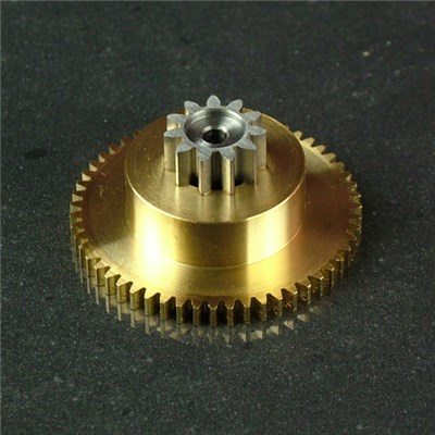 Airplane Model Compound Spur Gears