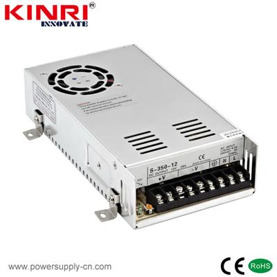 320W AC DC Switching Power Supply With Dimensions Of 215*115*50mm Cooling By Fan