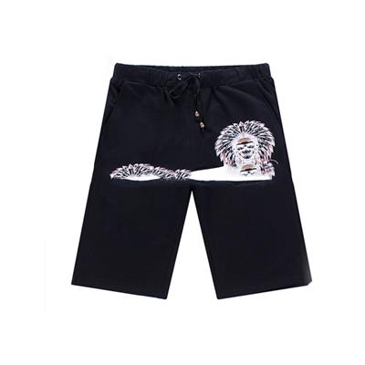Men's Soft And Comfortable 100% Polyester Casual Printed Shorts