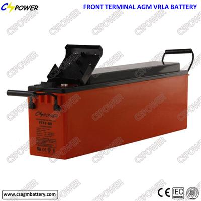 FT12-80 12V80ah AGM VRLA Battery Front Terminal Battery For Telecom