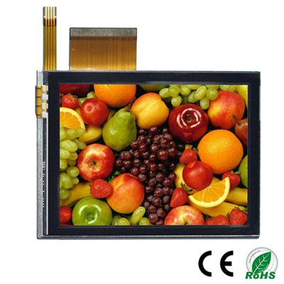 3.5inch QVGA TFT LCD For Security Monitor And DV Camera