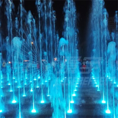 Dry Fountain Water Show