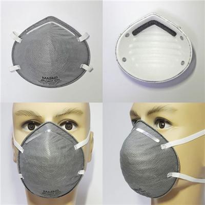 Cup Shaped NIOSH N95 Carbon Face Mask