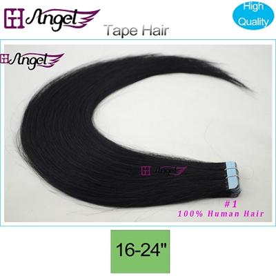 Top Quality Tape In On Natural Remy Human Hair Extensions Skin Weft