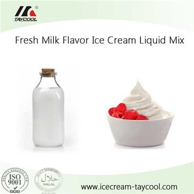 Fresh Milk Flavor Ice Cream Liquid Mix