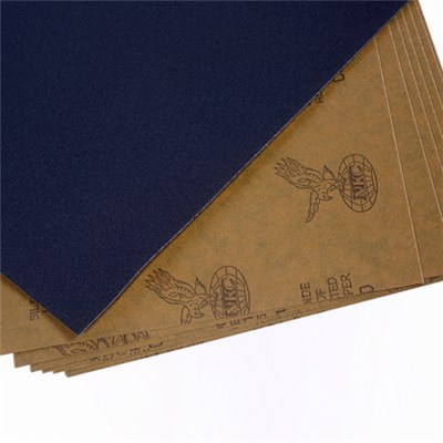 Wet Or Dry Sand Paper Silicon Carbide Hook And Loop Abrasive Paper Sheets