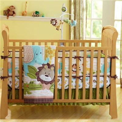 Lion King Monkey Crib Nursery Bedding Set With Jungle Collection