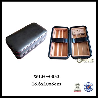 Genuine Leather Cigar Box