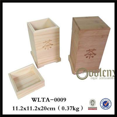 Natural Bamboo Wooden Tea Box