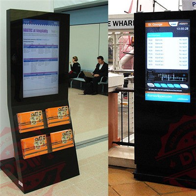60 Inch Maximum Resolution 1920x1080 Interactive Digital Signage Advertising Multi Touch Kiosk DDW-AD6001SNO