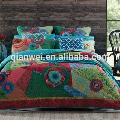 Microfiber 100% Polyester fabric Brushed fabric Pigment Printed Polyester Bedding Fabric
