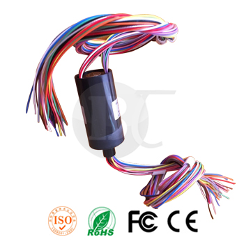 BTC025-30 Capsule Slip Ring 30 Wires Outdiameter 25mm