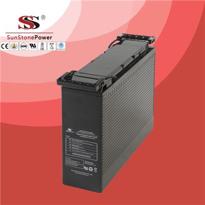 12V 100AH VG AGM Maintenance Free Rechargeable Lead Acid Deep Cycle Front Terminal Telecommunication UPS Battery