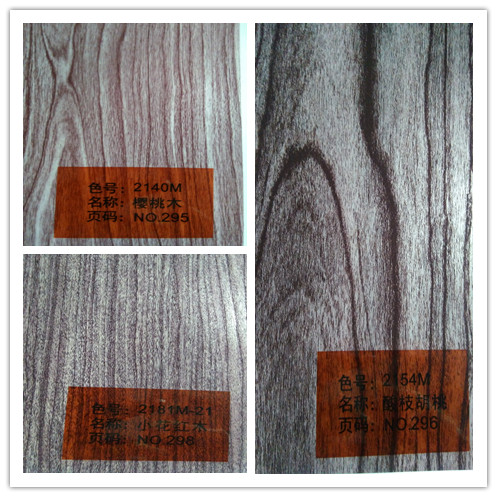 wood grain transfer film