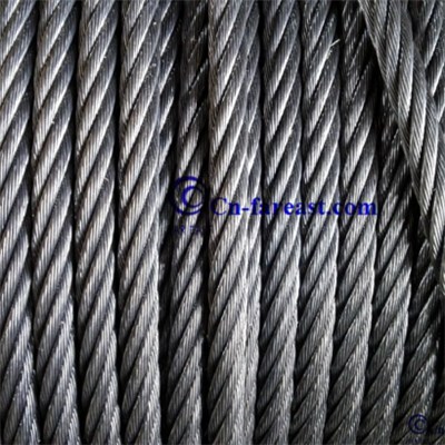 Ungalvanized Steel Wire Rope 6*19