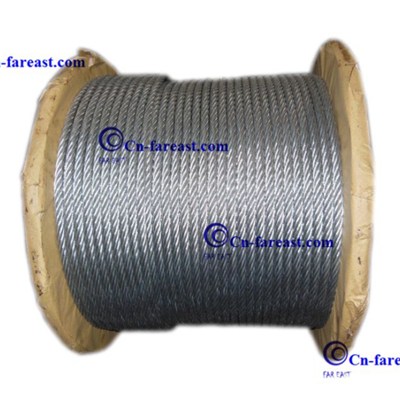 Electrical Galvanized Steel Wire Rope 6*12