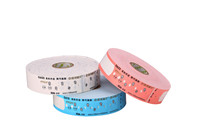  pvc plastic material fashion adult size branded wristbands