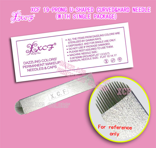 Tattoo Supply Newest Type and High Quality U hard soft  Sharp Makeup needles Permanent Makeup Microblading