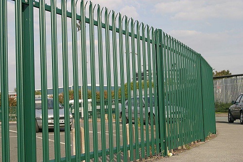 galvanzied steel palisade school perimeter fence supplier manufacturer