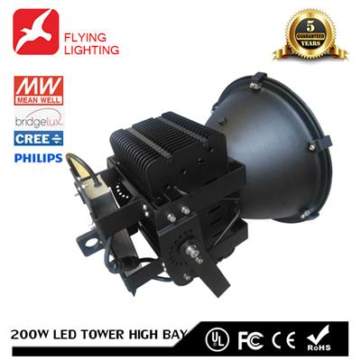 200W LED Tower High Bay Light With Ce FCC And Five Years Warranty